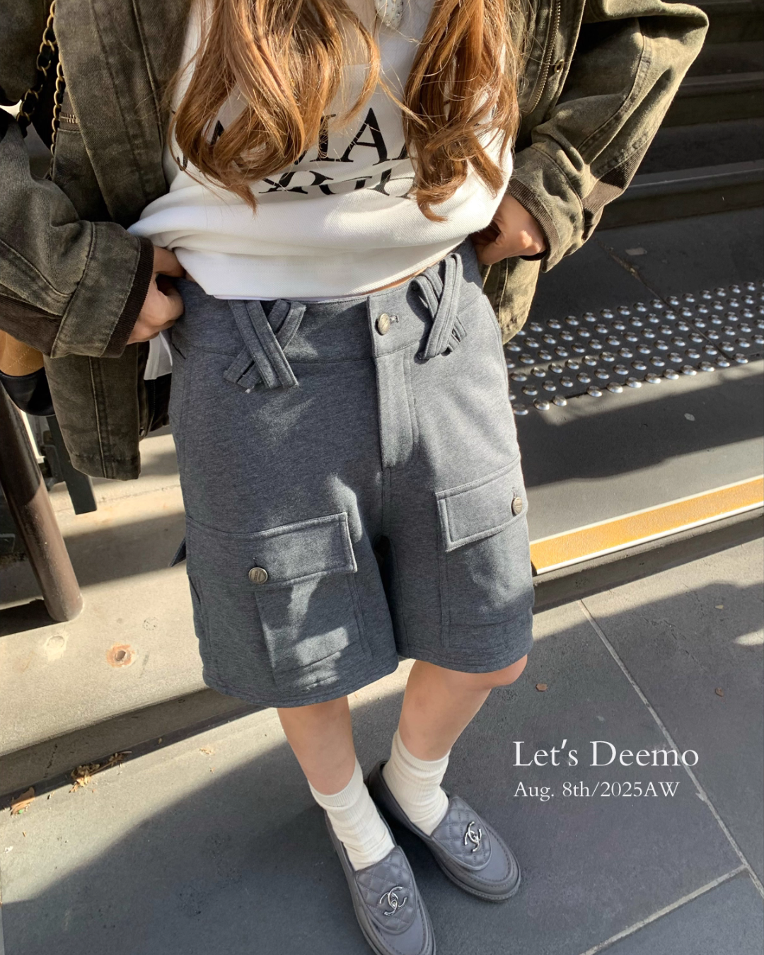 Double Pocket Half Pants DEM0016