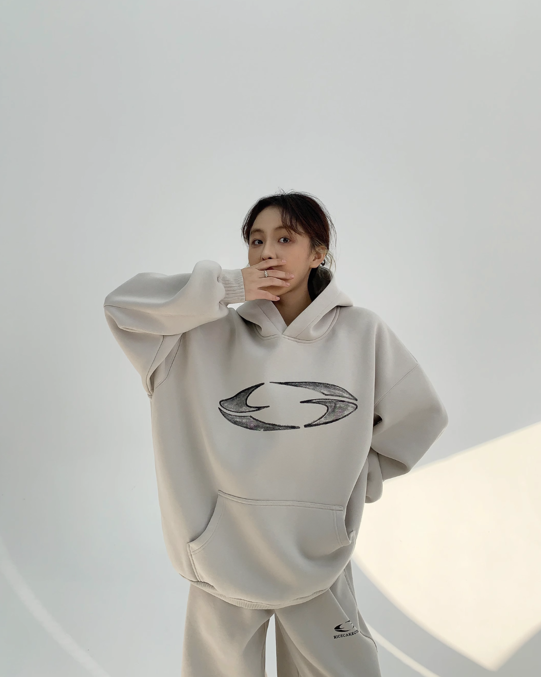 Retro Loose Sweat Hoodie / Sweat Pants YLS0012