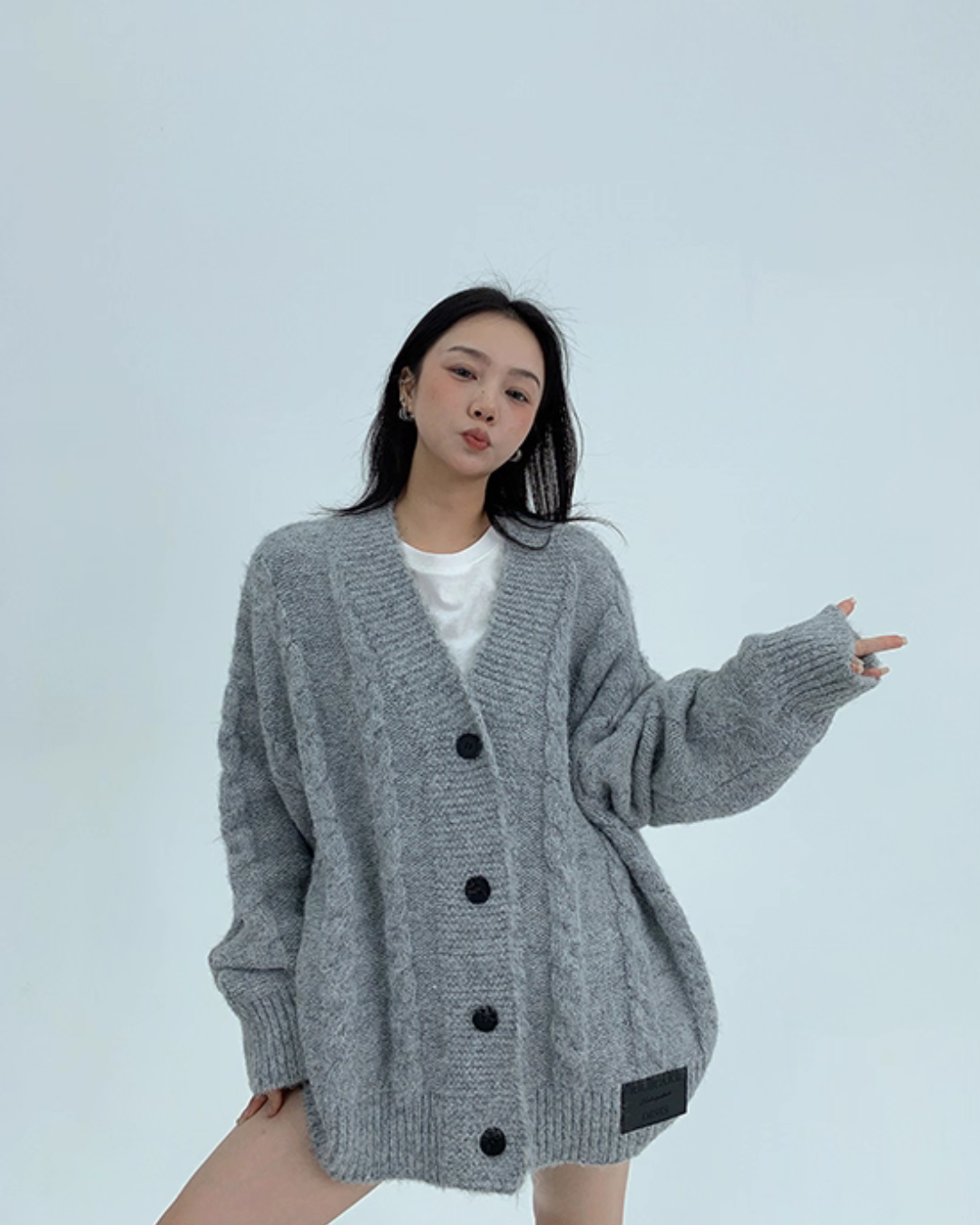 Cable Knit Cardigan YLS0961