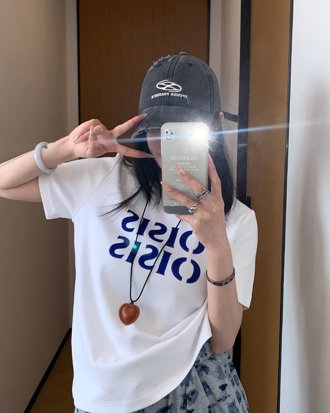 Casual Logo Short Sleeve T-Shirt YLS0821