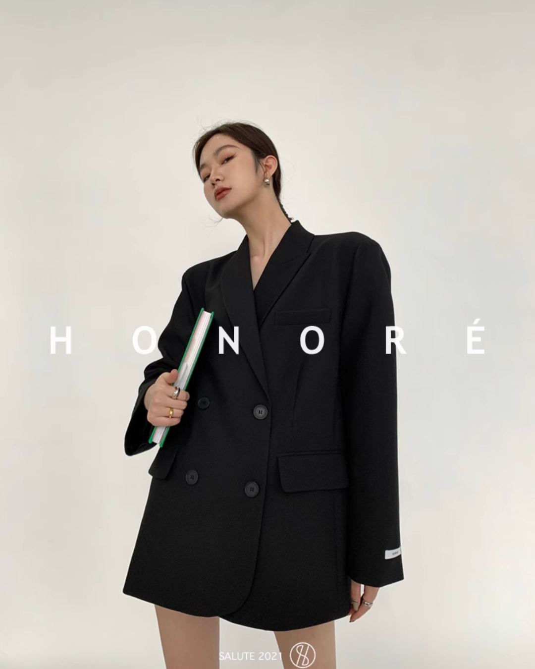Loose Silhouette Casual Blazer HNR0002