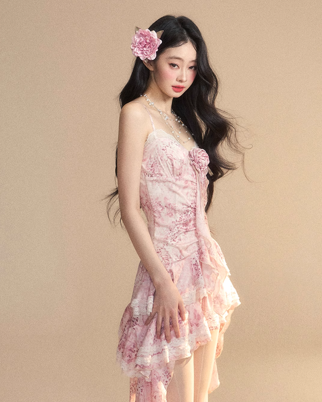 French Lace Slip Dress LAS0020