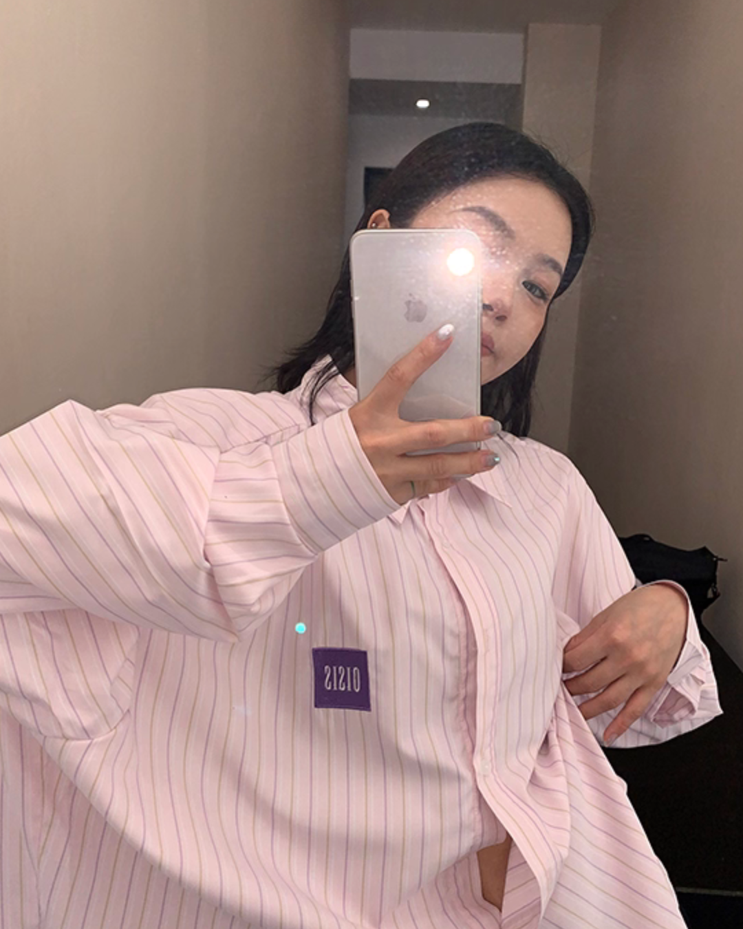Striped Long Sleeve Shirt YLS0897