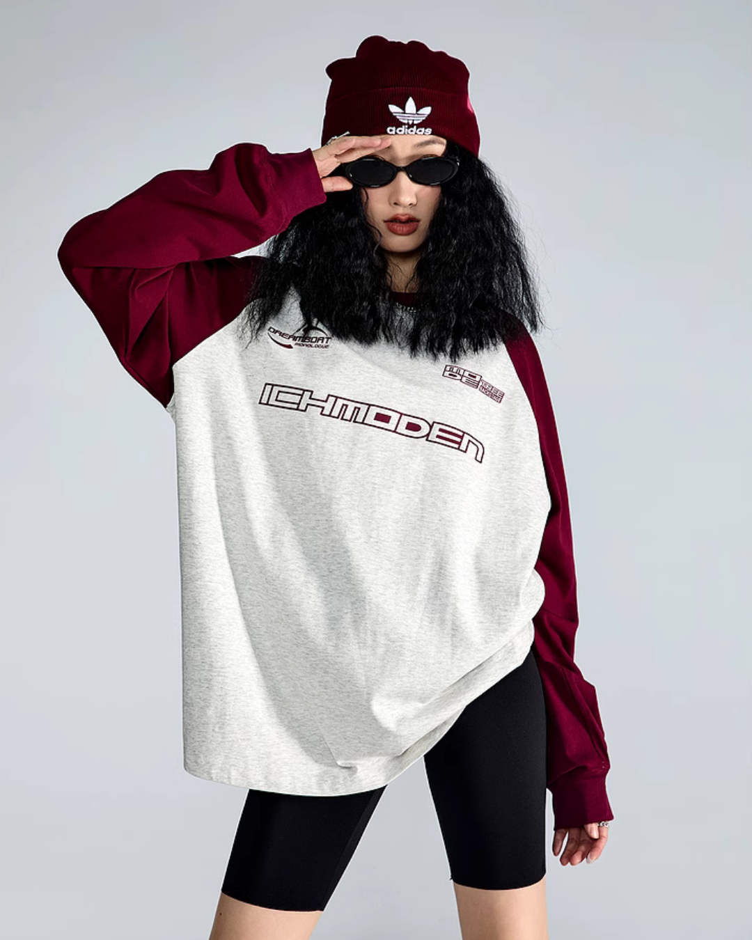 Logo Raglan Long Sleeve T-Shirt ICM0061