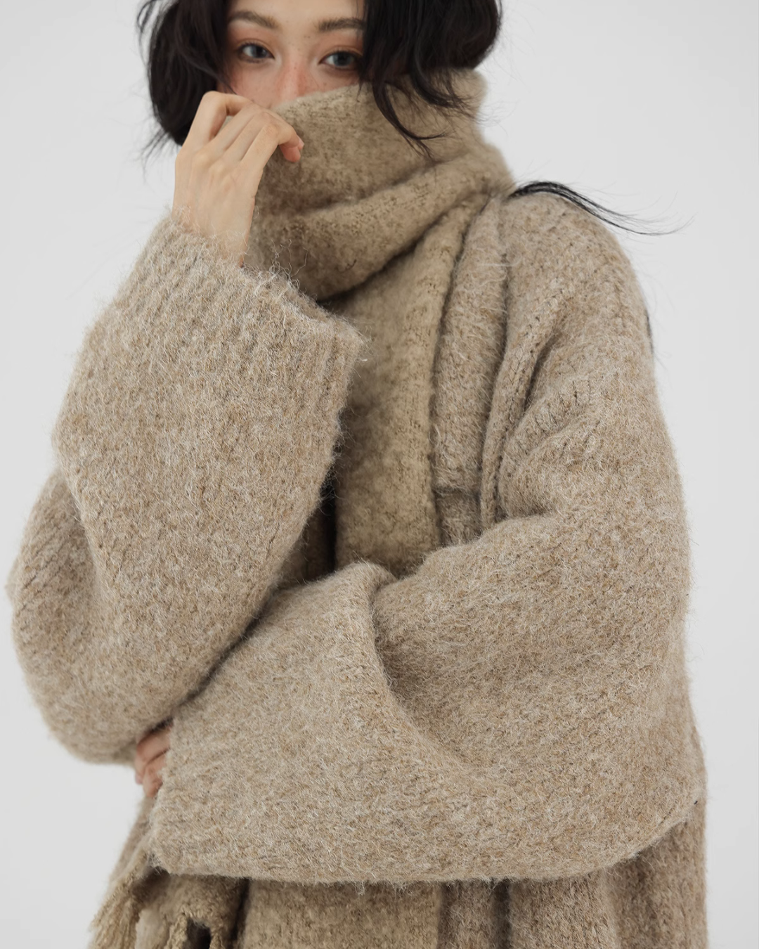 Premium Knit Long Cardigan ACS0203