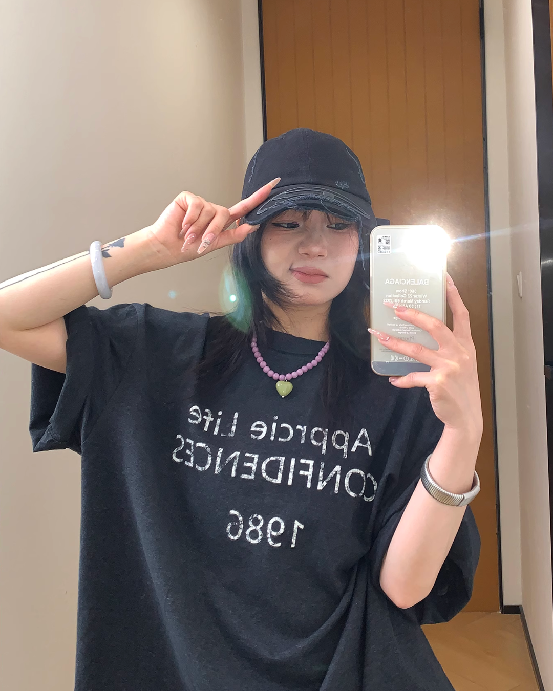Logo Printed Short Sleeve T-Shirt YLS0835