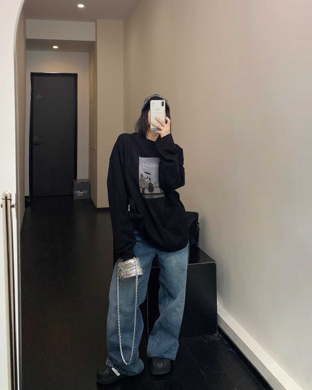 Print Design Long Sleeve T-Shirt YLS0812