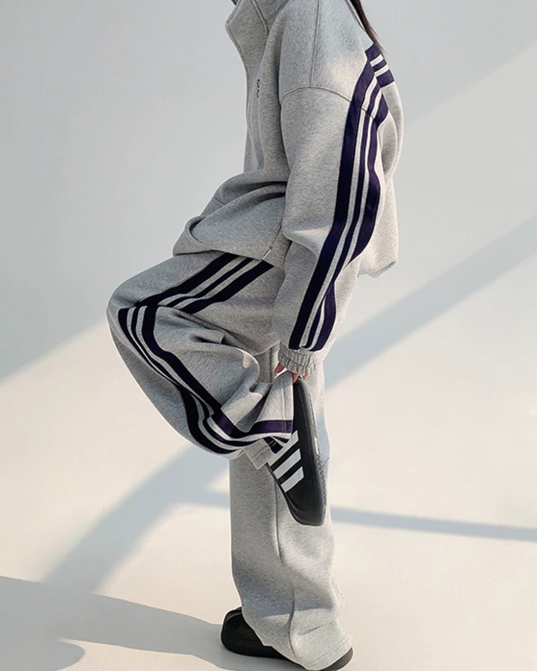 Sideline Stand Neck Jacket / Loose Pants YLS0963