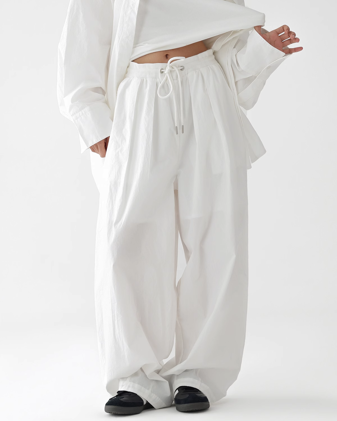 Loose Embroidered Shirt / Loose Casual Pants ACS0243