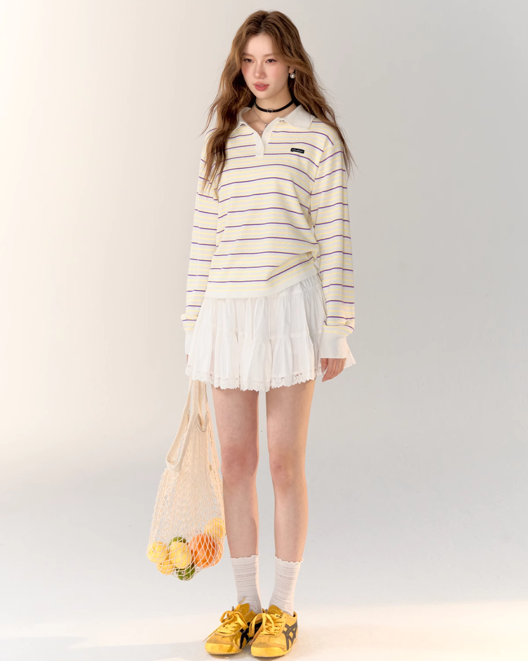Polo Casual Long Sleeve Tops ASG0025