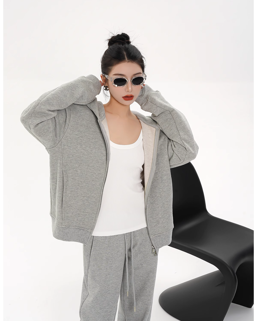 Double Zip Hoodie SRS0271