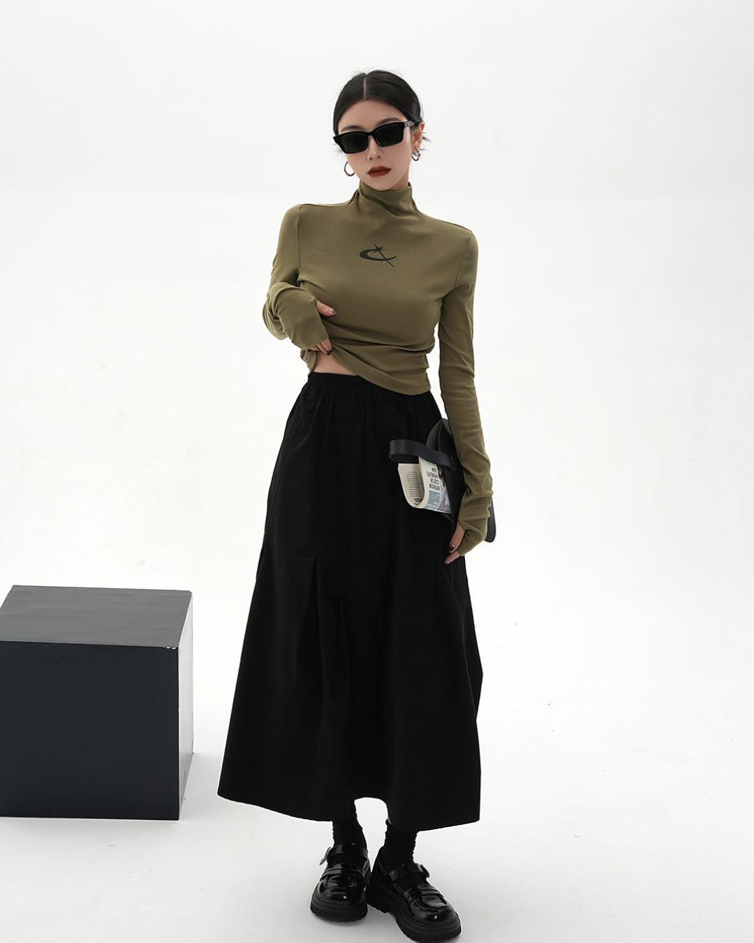 Street Turtleneck Tight Top SRS0030