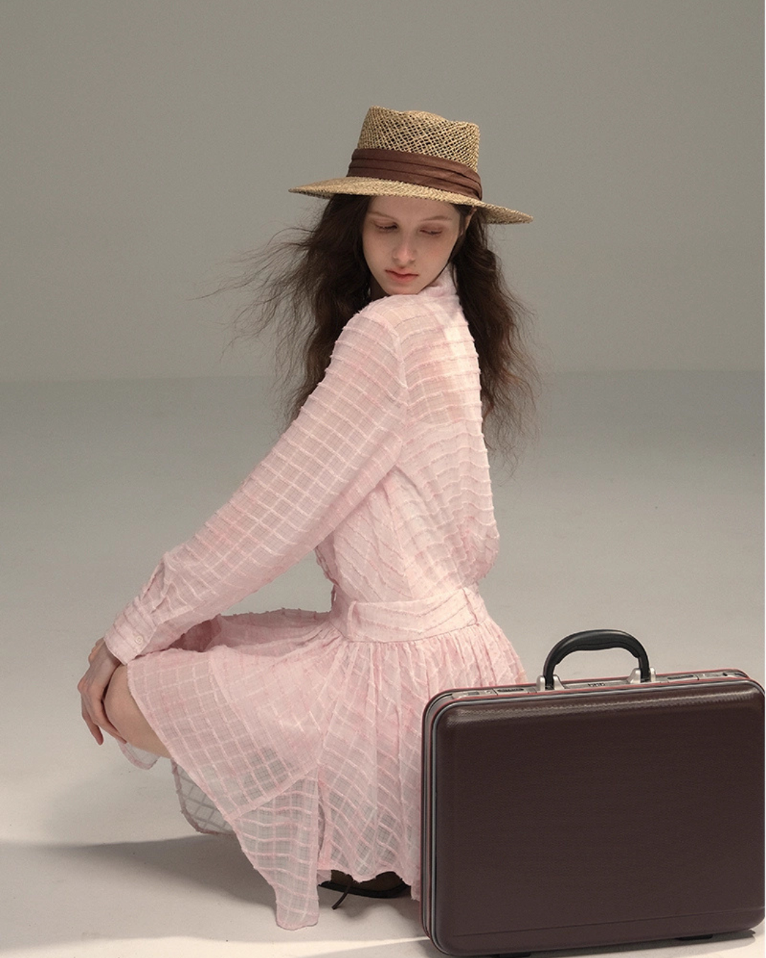 Asymmetry Shirt Dress USY0009