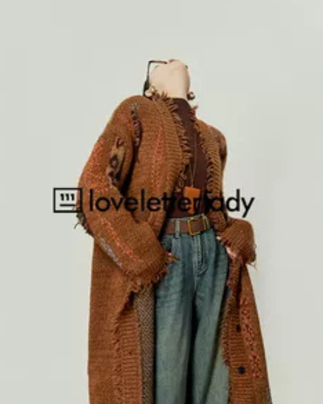 Retro Leopard Loose Long Cardigan LLA0397