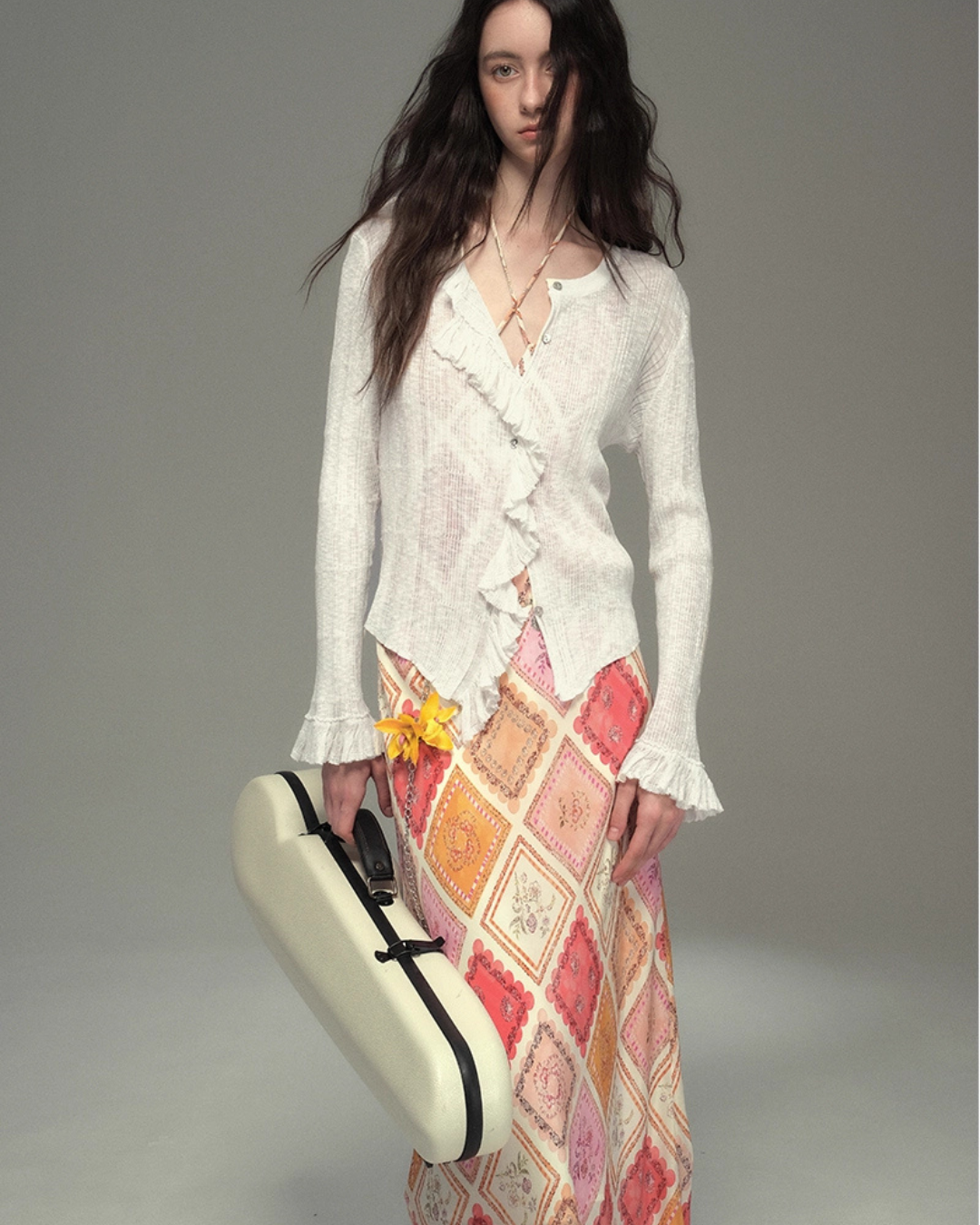 Asian Camisole Long Dress USY0005