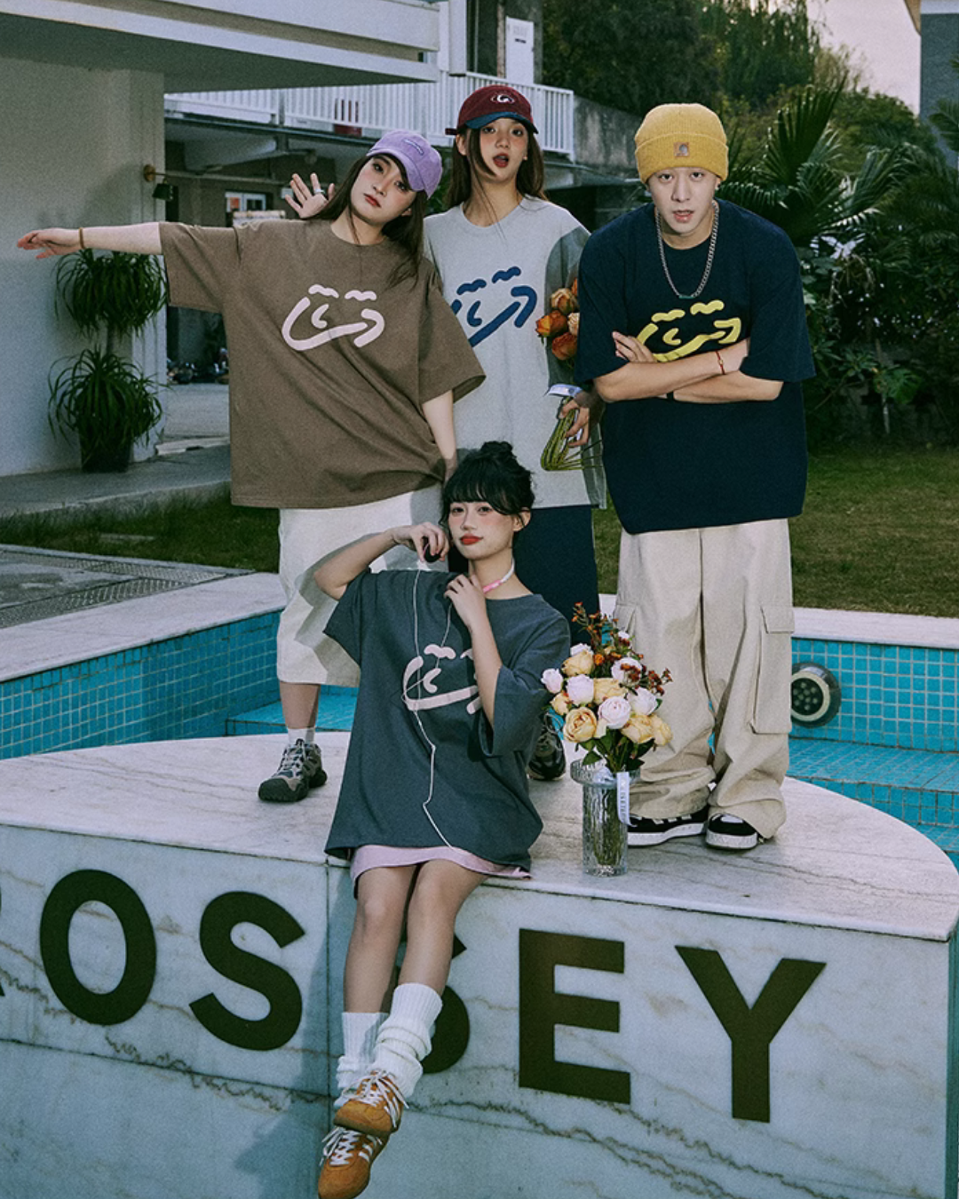 Logo Big Silhouette T-shirt LMN0002