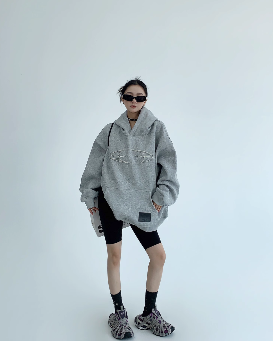 Back Logo Pullover Hoodie YLS0591