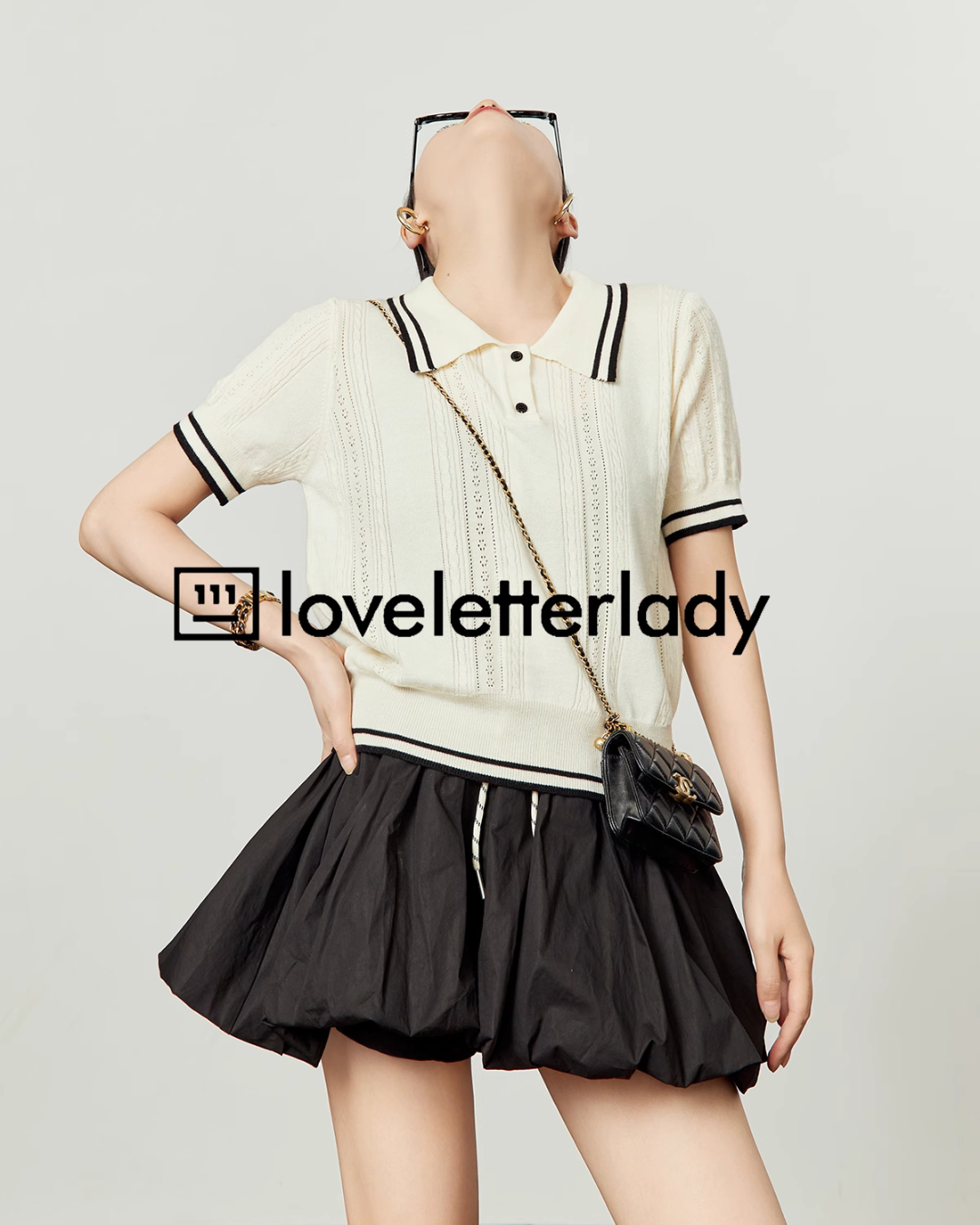 Off-White Polo Knit Shirt LLA0454
