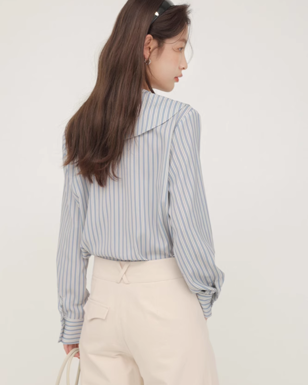 Bowtie Stripe Long Sleeve Shirt CHS0006