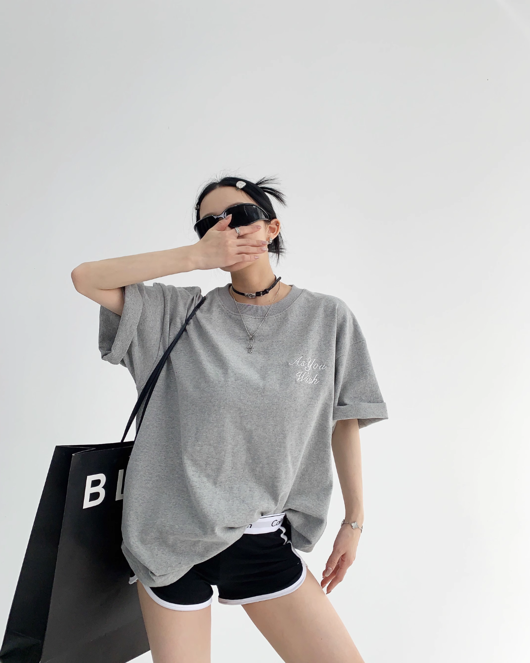 Bijou Logo Embroidered T-Shirt YLS0221