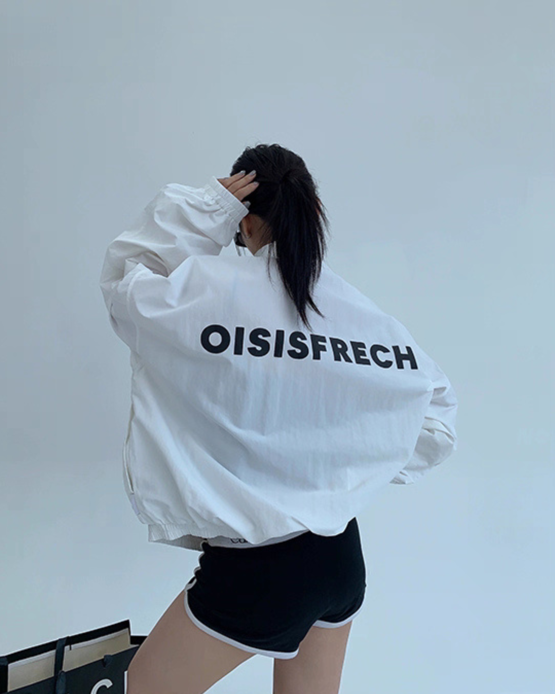 Back Logo Nylon Jacket YLS0906