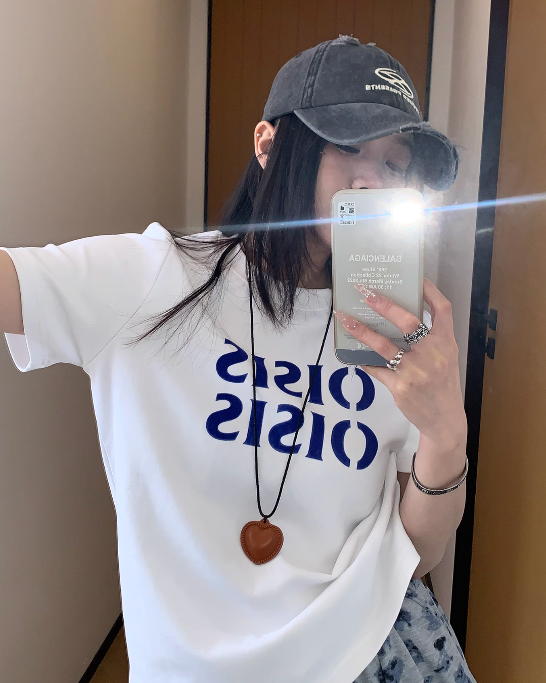 Casual Logo Short Sleeve T-Shirt YLS0821