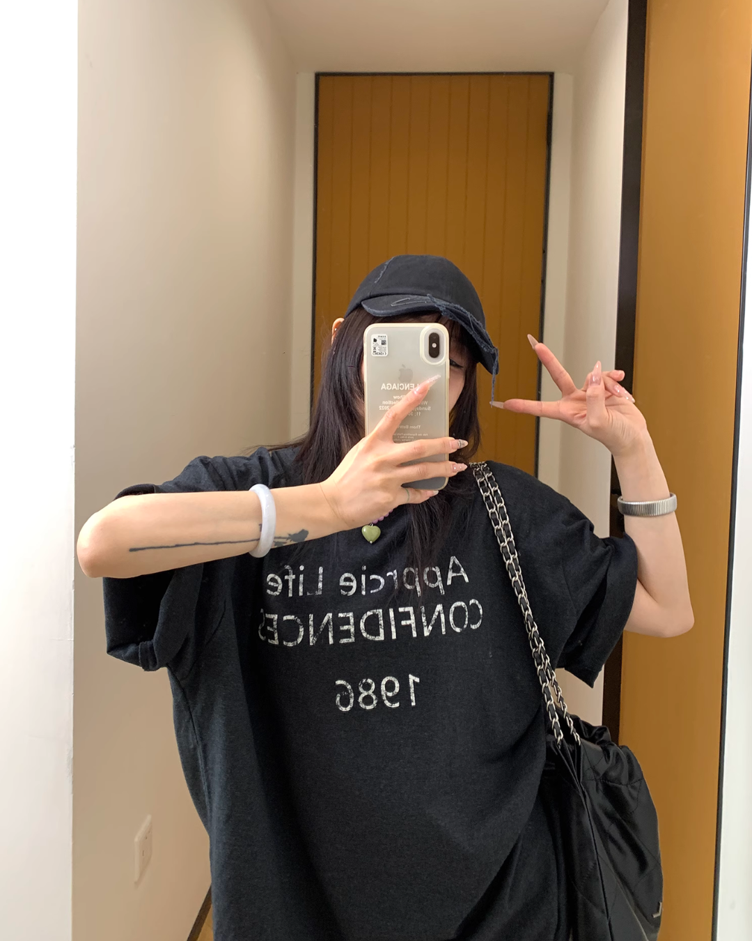 Logo Printed Short Sleeve T-Shirt YLS0835