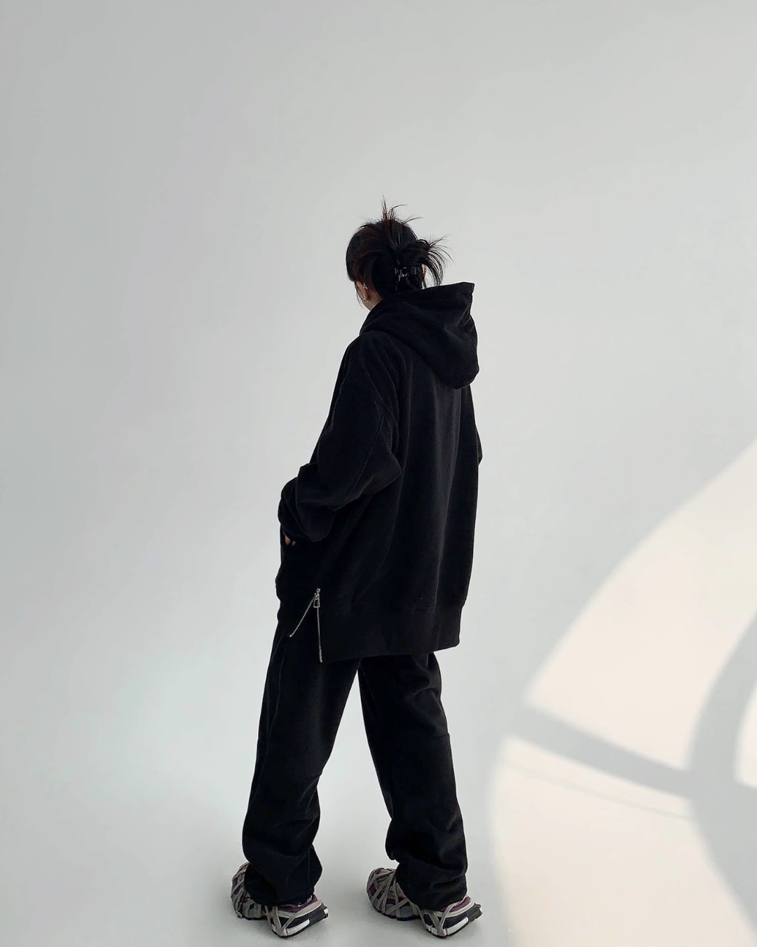Loose Pullover Hoodie / Sweatpants YLS0604