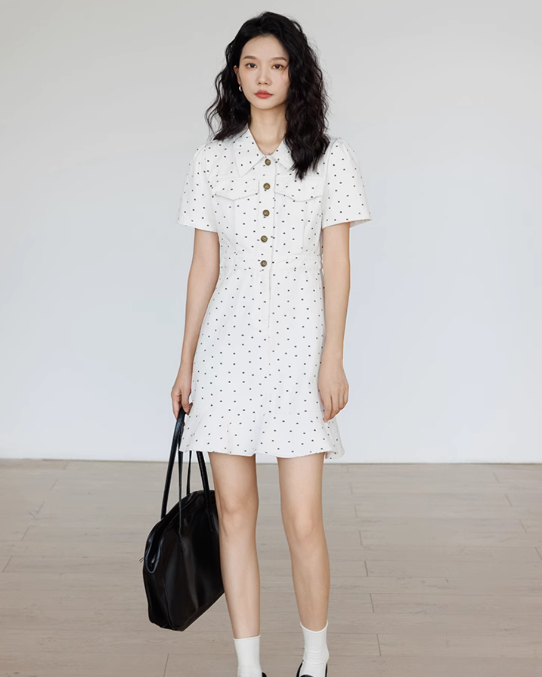 Small Flower Frill Dress VAS0002