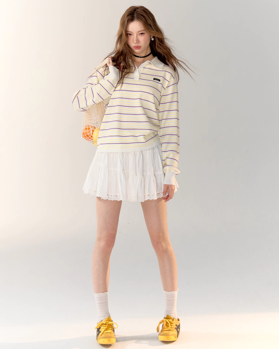 Polo Casual Long Sleeve Tops ASG0025