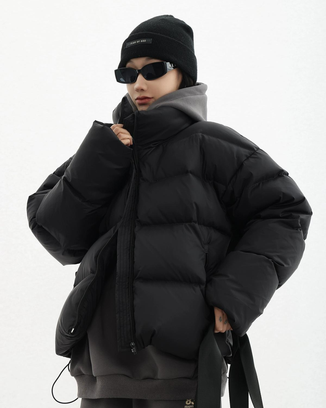 Big Color Short Down Coat ACS0030