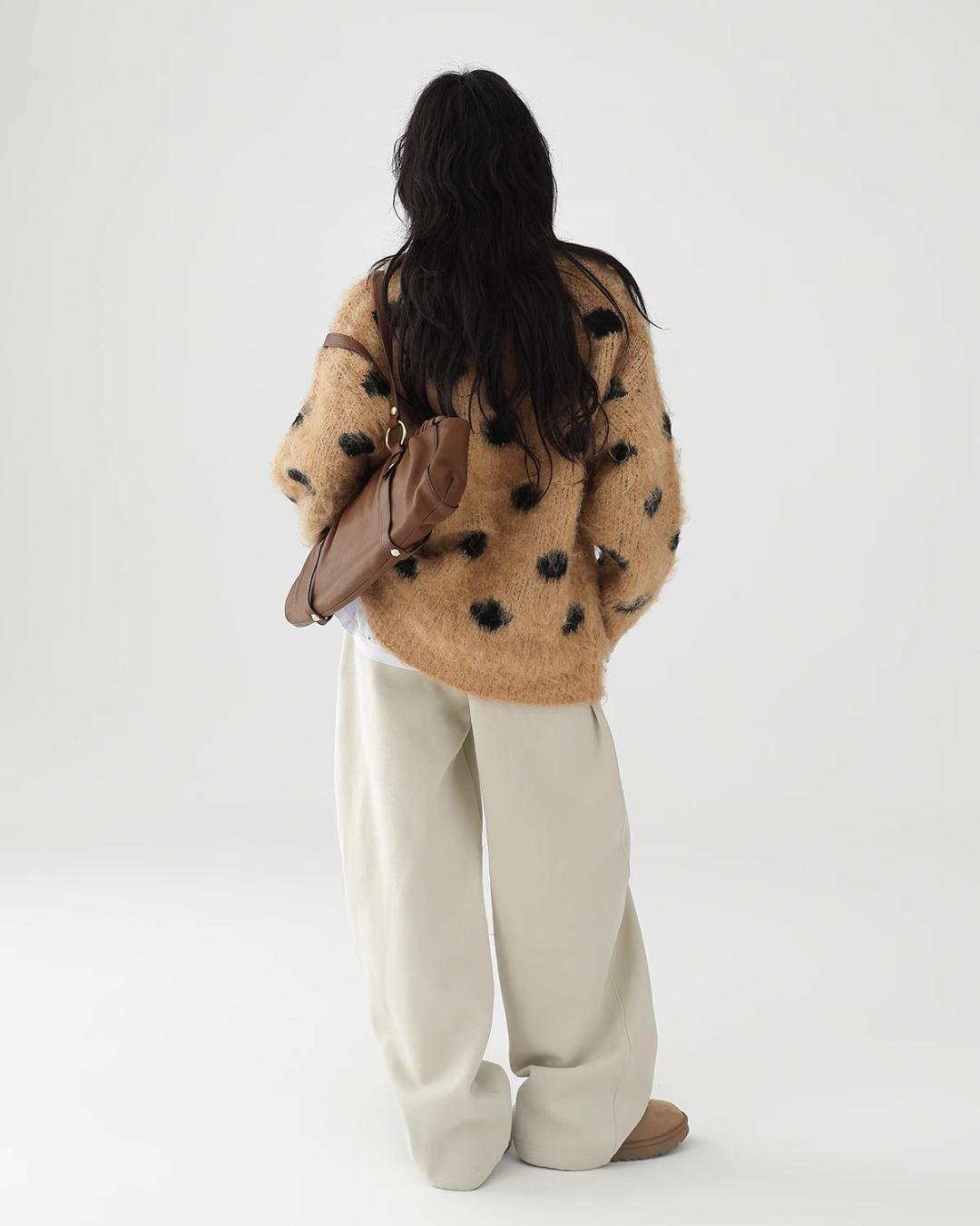 Polka Dot Knit Cardigan ACS0185