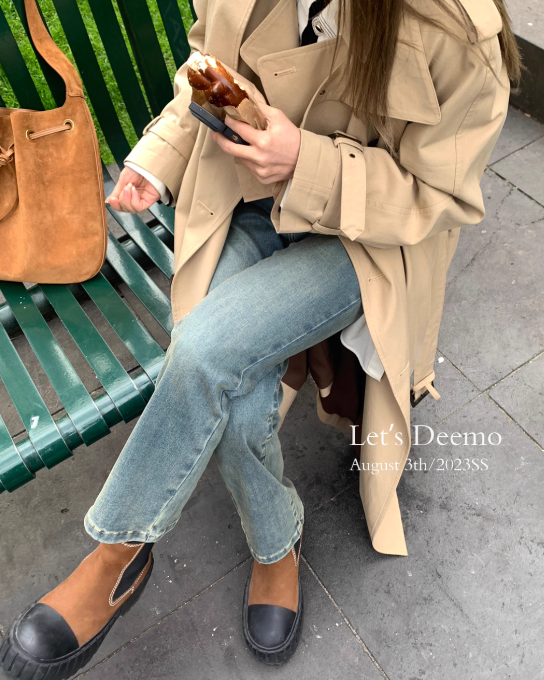 Trench Coat With Belt DEM0002