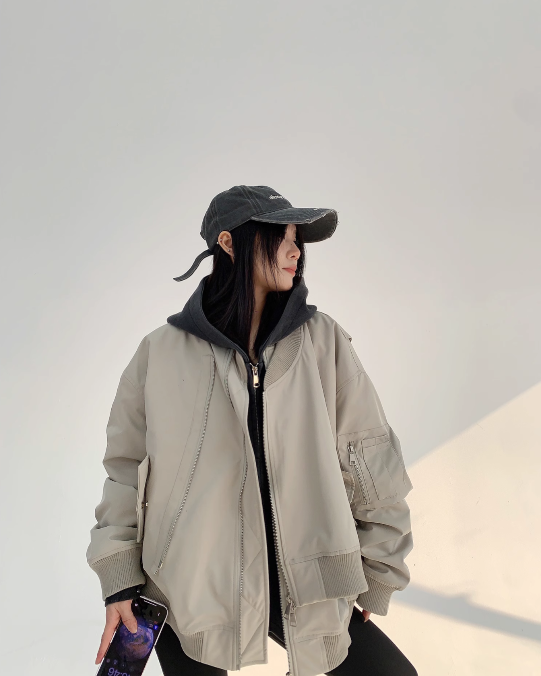 Layered Style Ma-1 Jacket YLS0818
