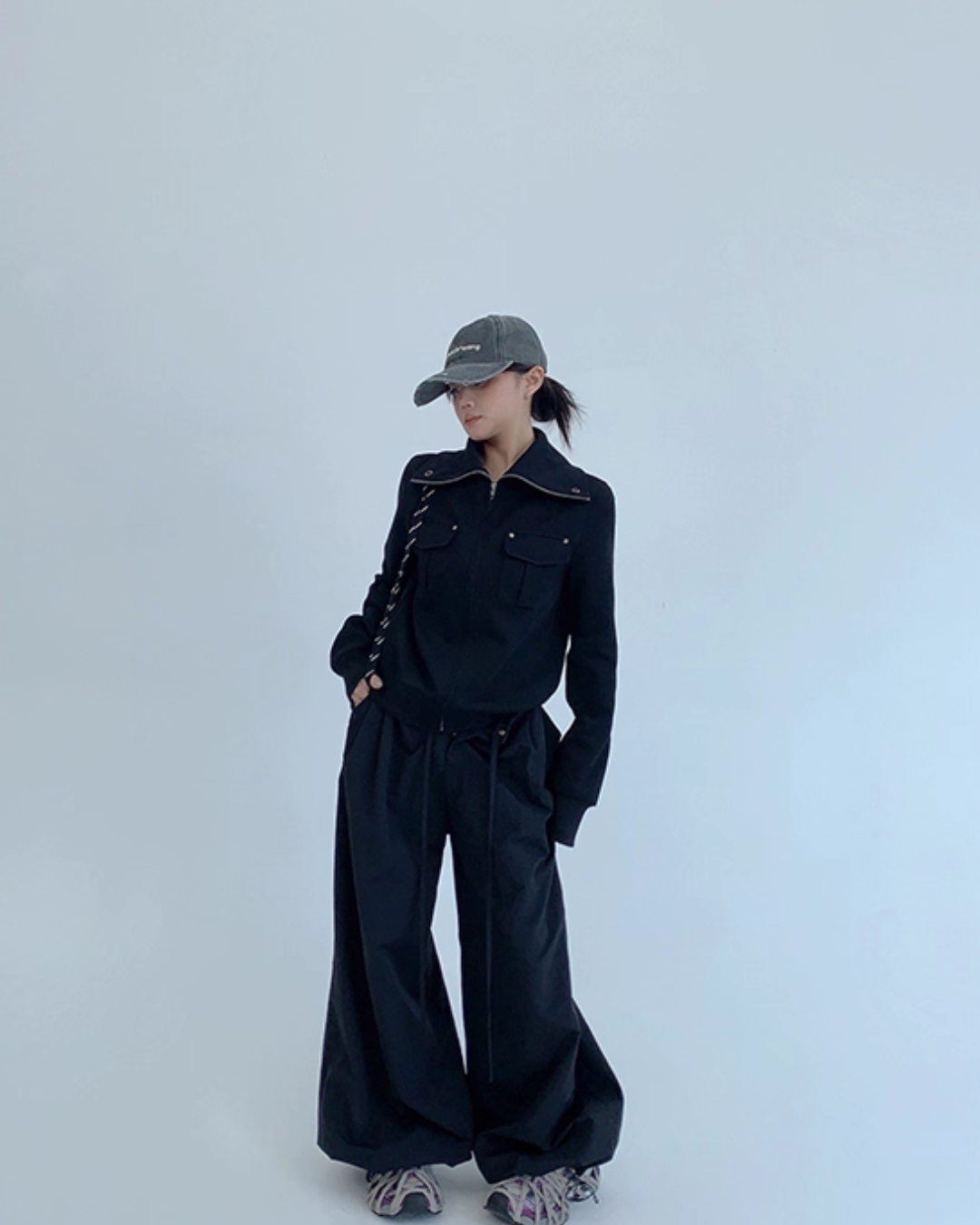 Stand Collar Compact Jacket YLS0923