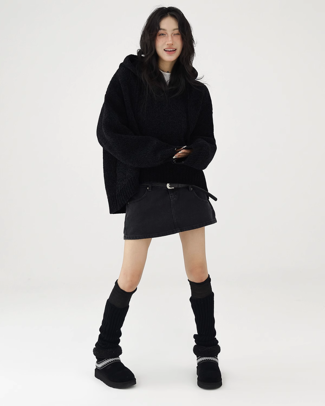 Pullover Knit Hoodie ACS0205