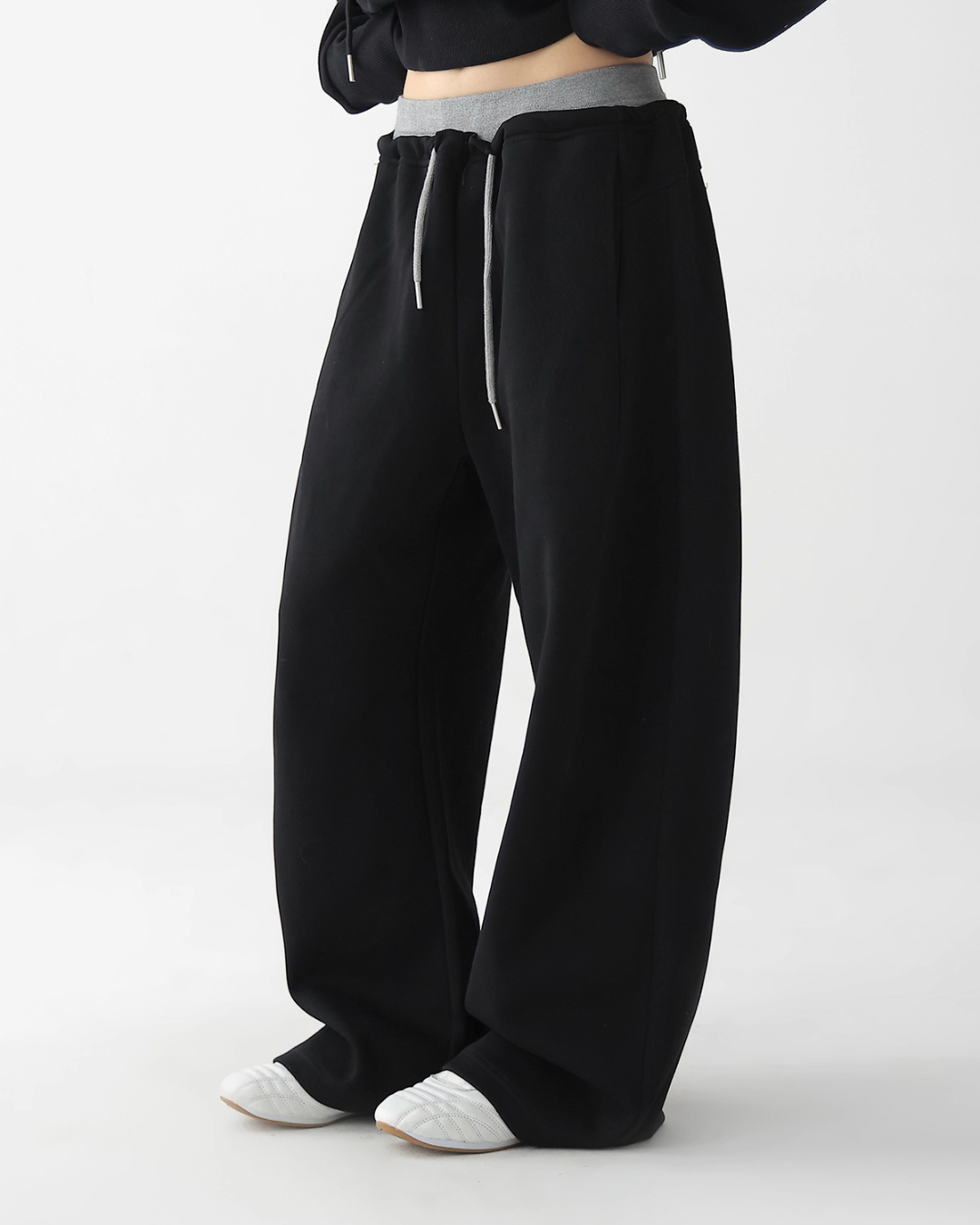 Half Zip Hoodie / Wide Sweatpants ACS0285
