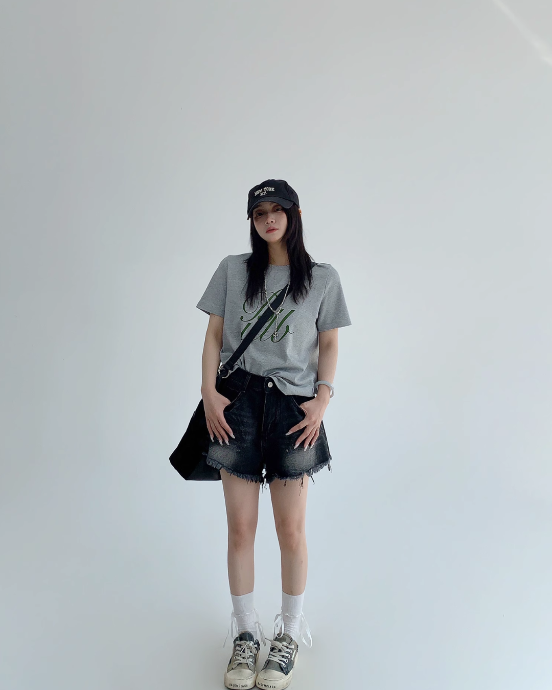 Vintage Denim Short Pants YLS0839