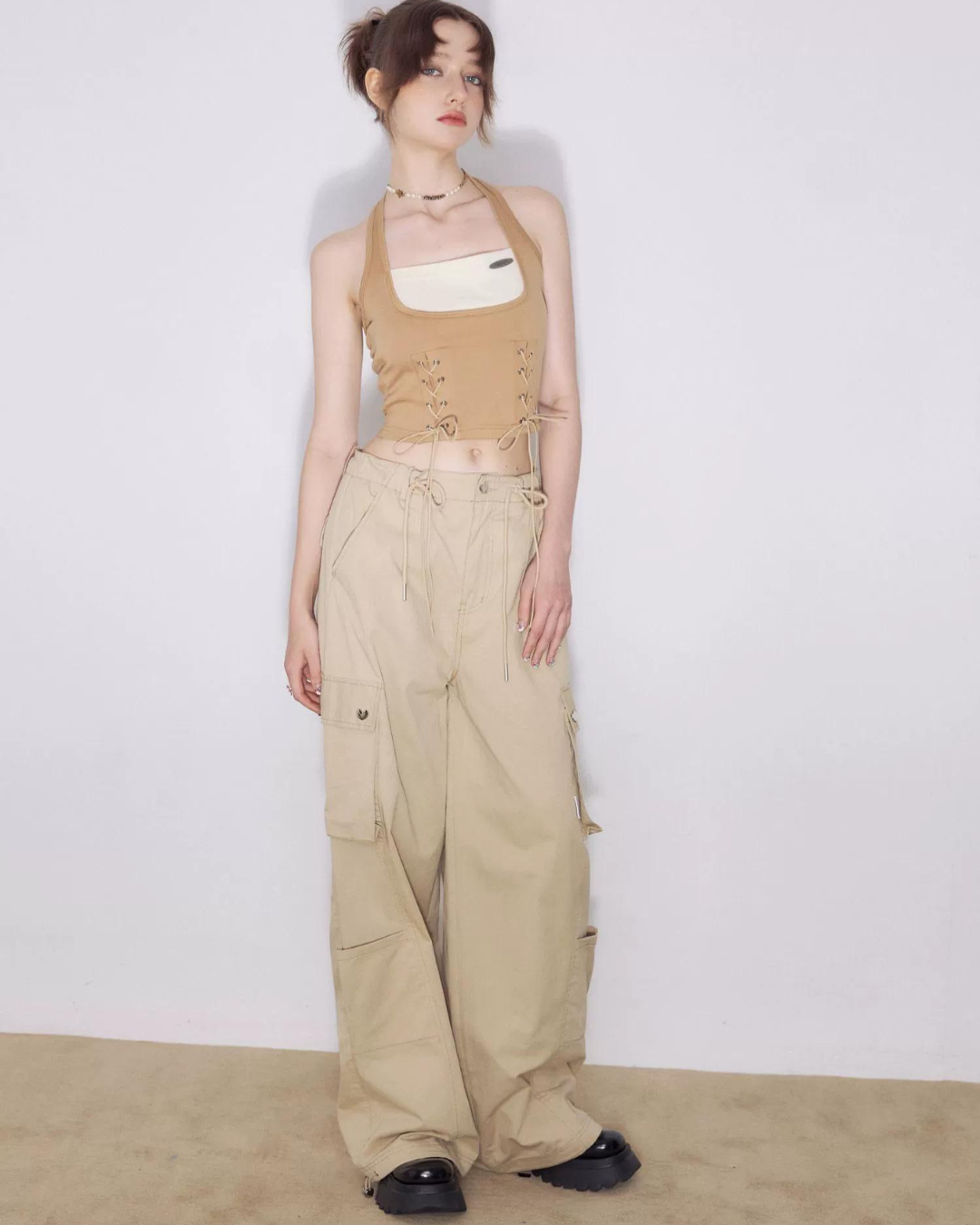 Girly Basic Cargo Pants ZZF0238