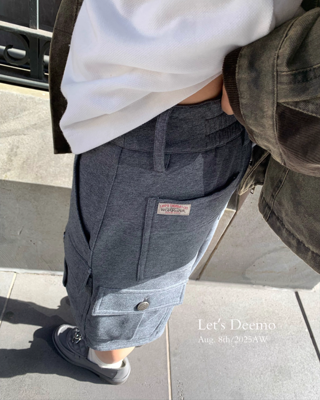 Double Pocket Half Pants DEM0016