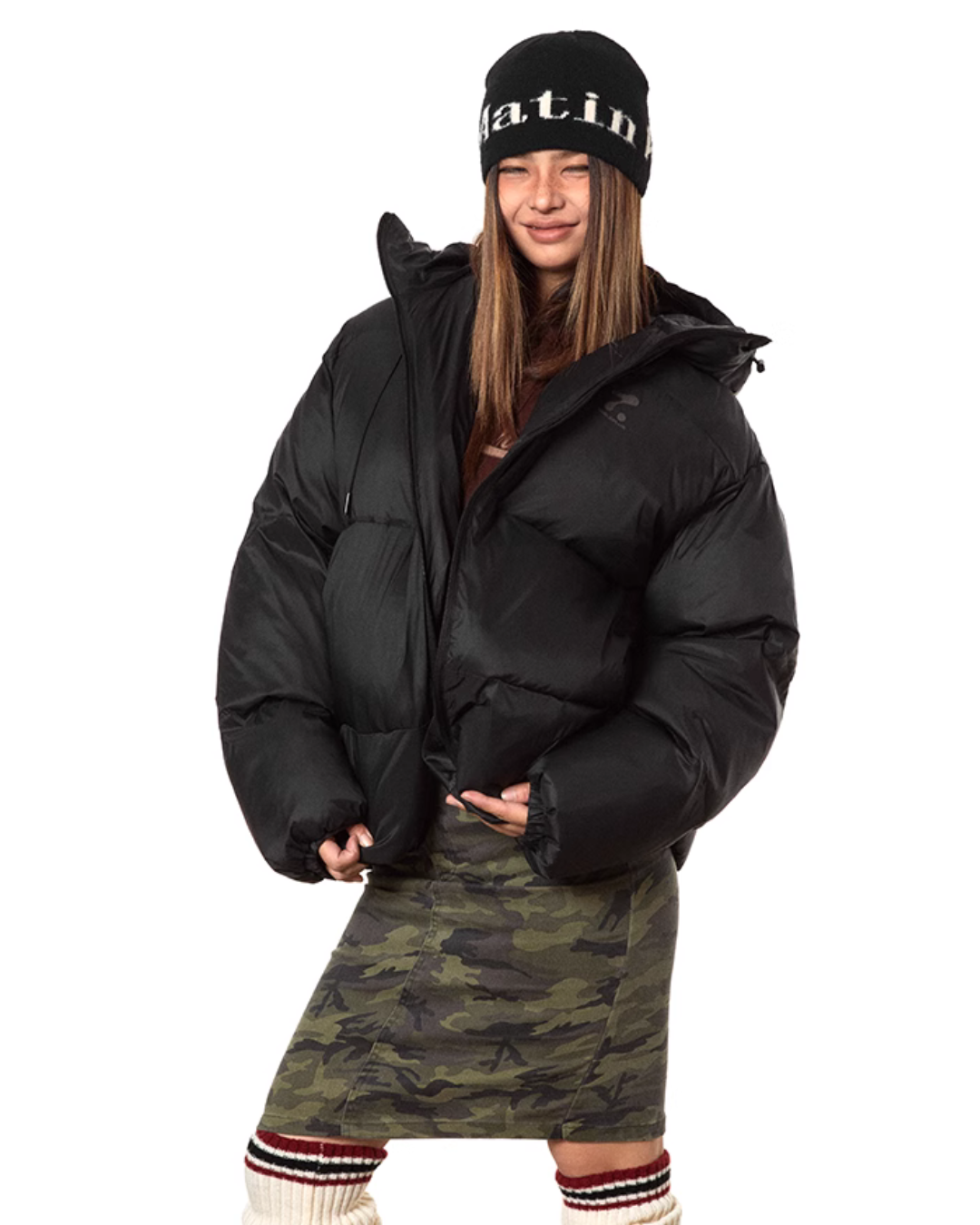 Hooded Padded Down Jacket BLB0017