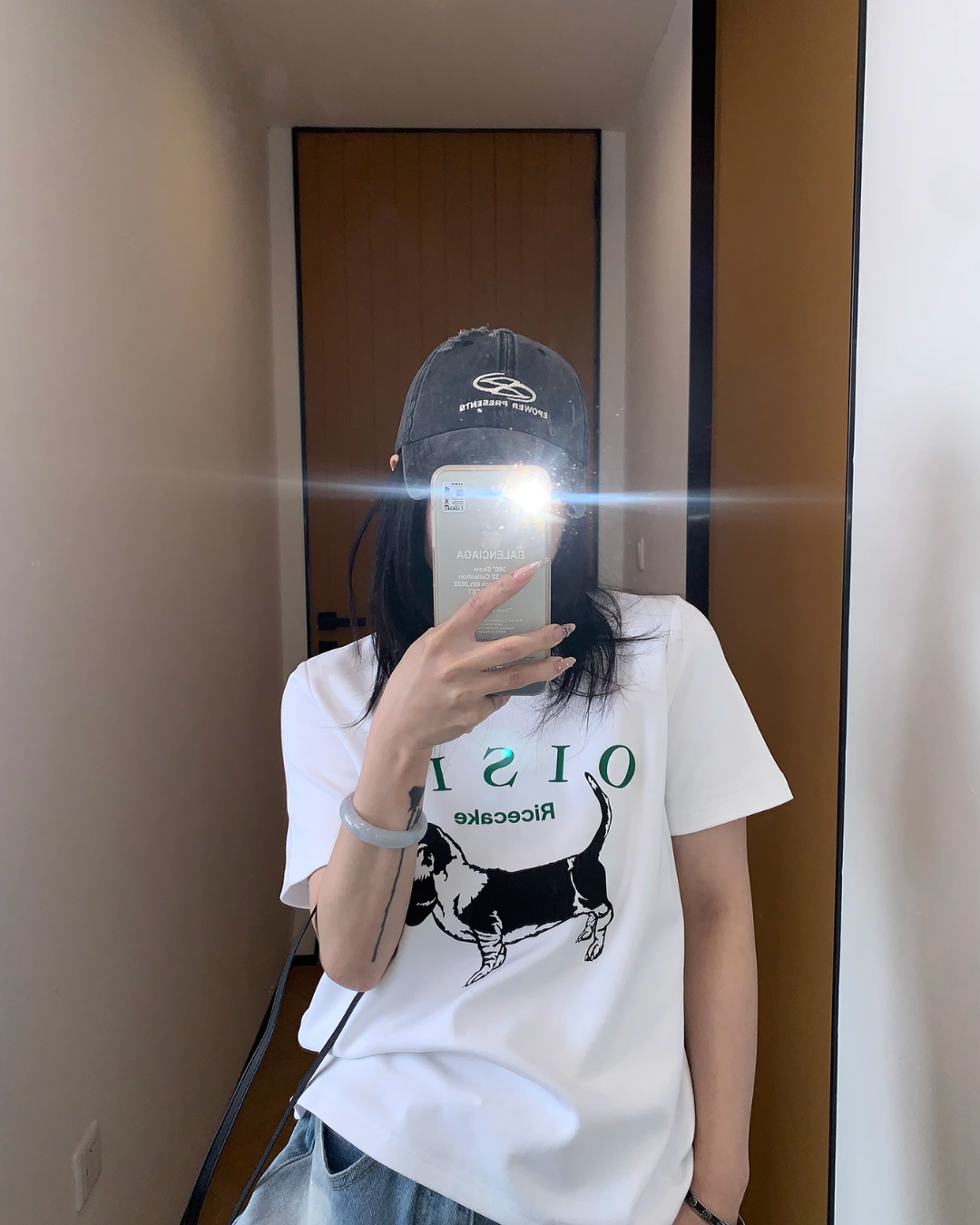 Dog Print Cotton Short Sleeve T-Shirt YLS0819