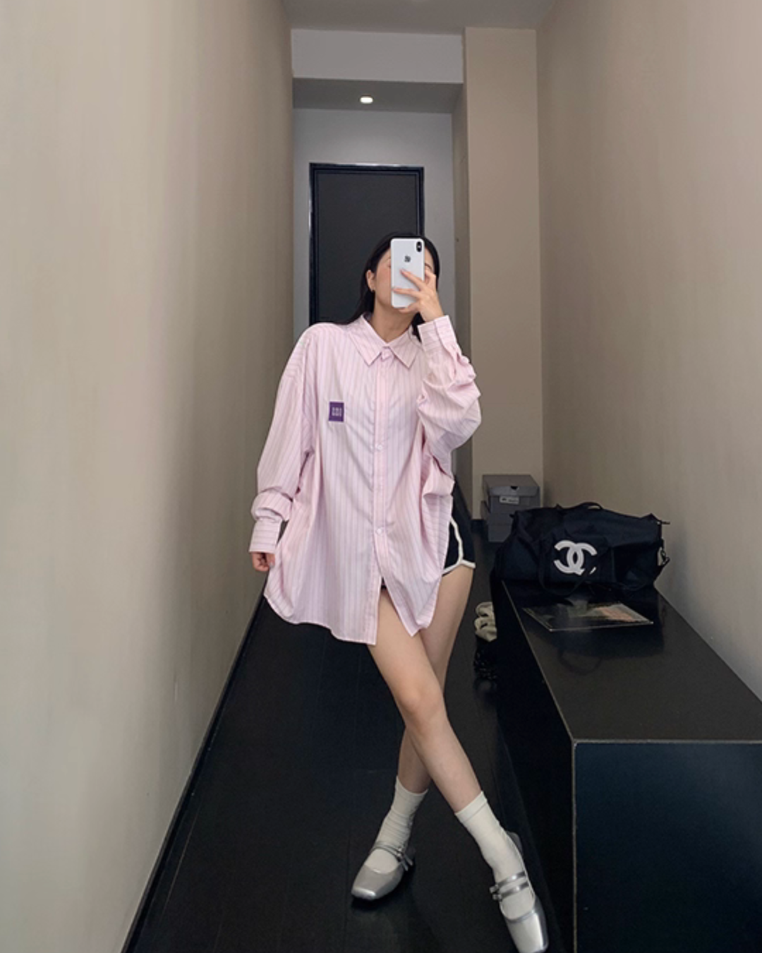 Striped Long Sleeve Shirt YLS0897