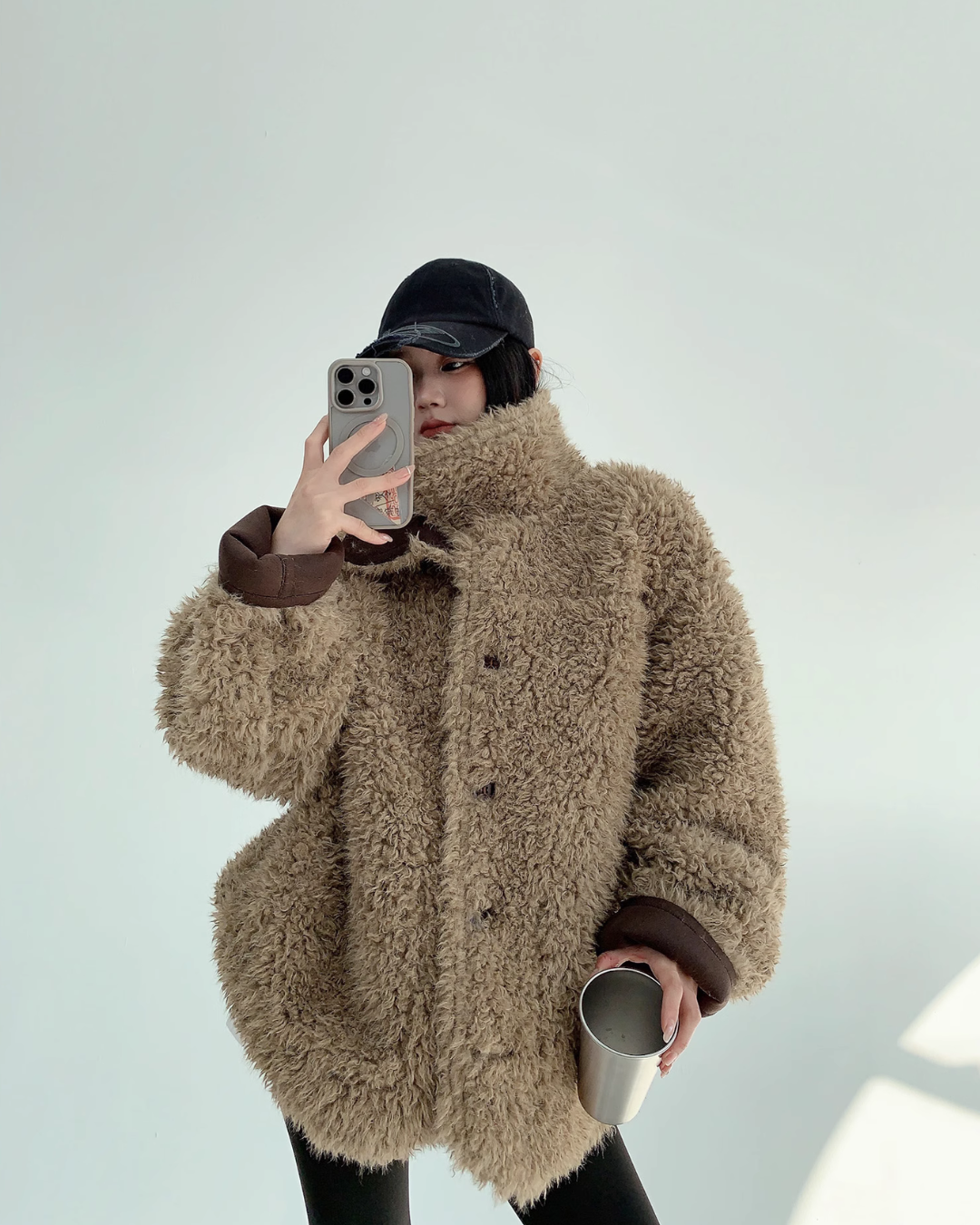 Maillard Fur Mouton Jacket YLS0686