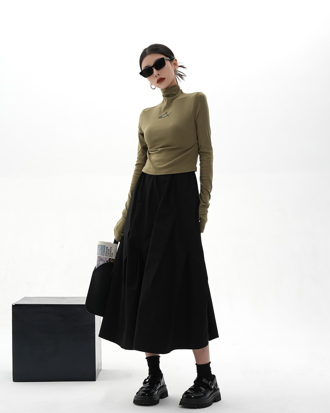 Street Turtleneck Tight Top SRS0030