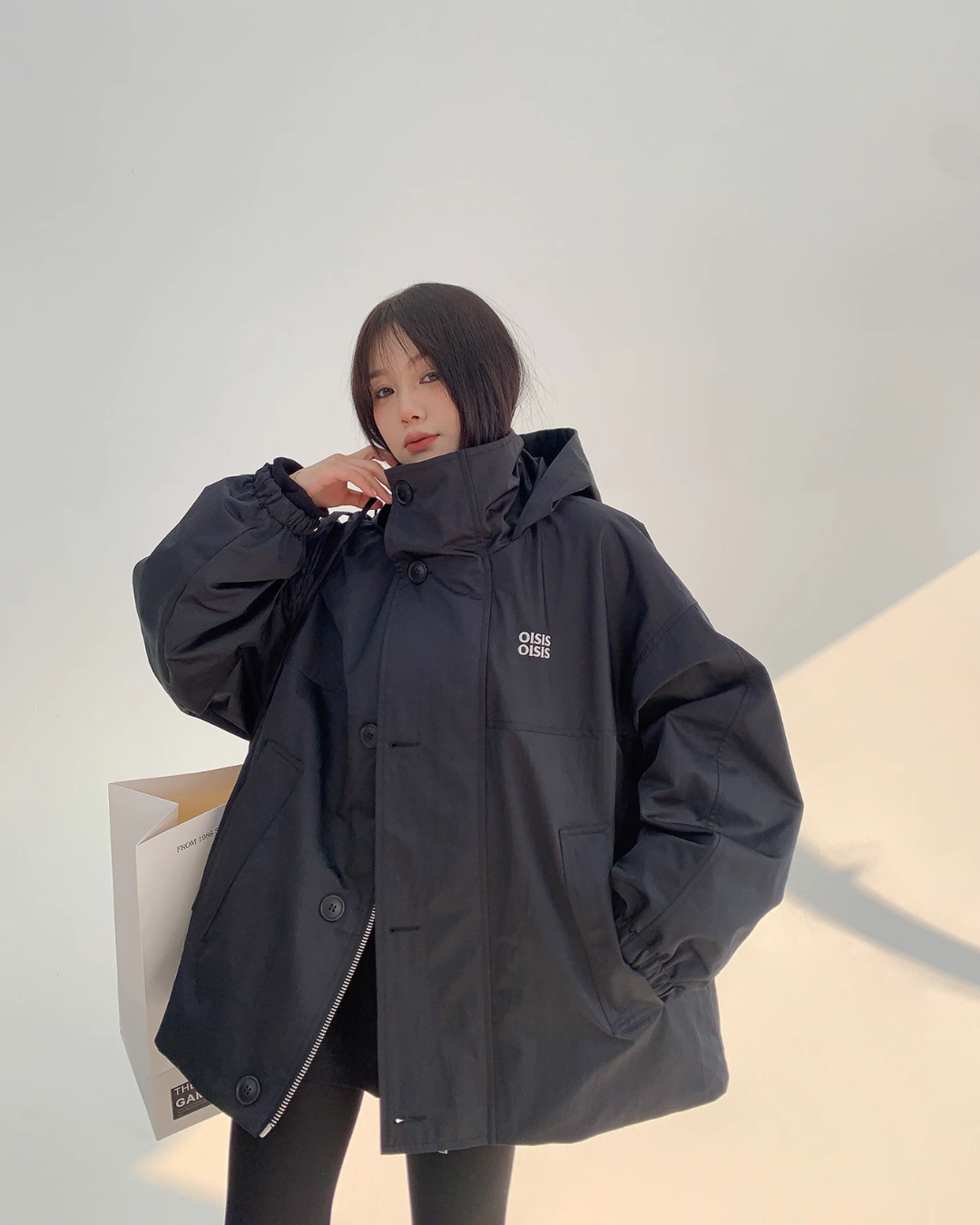 Stand Collar Volume Jacket YLS0822