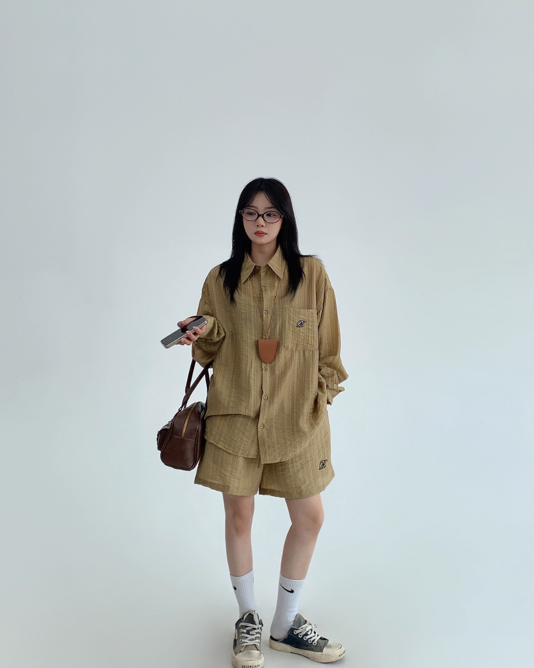 Relax Long Sleeve Shirt / Shorts YLS0882