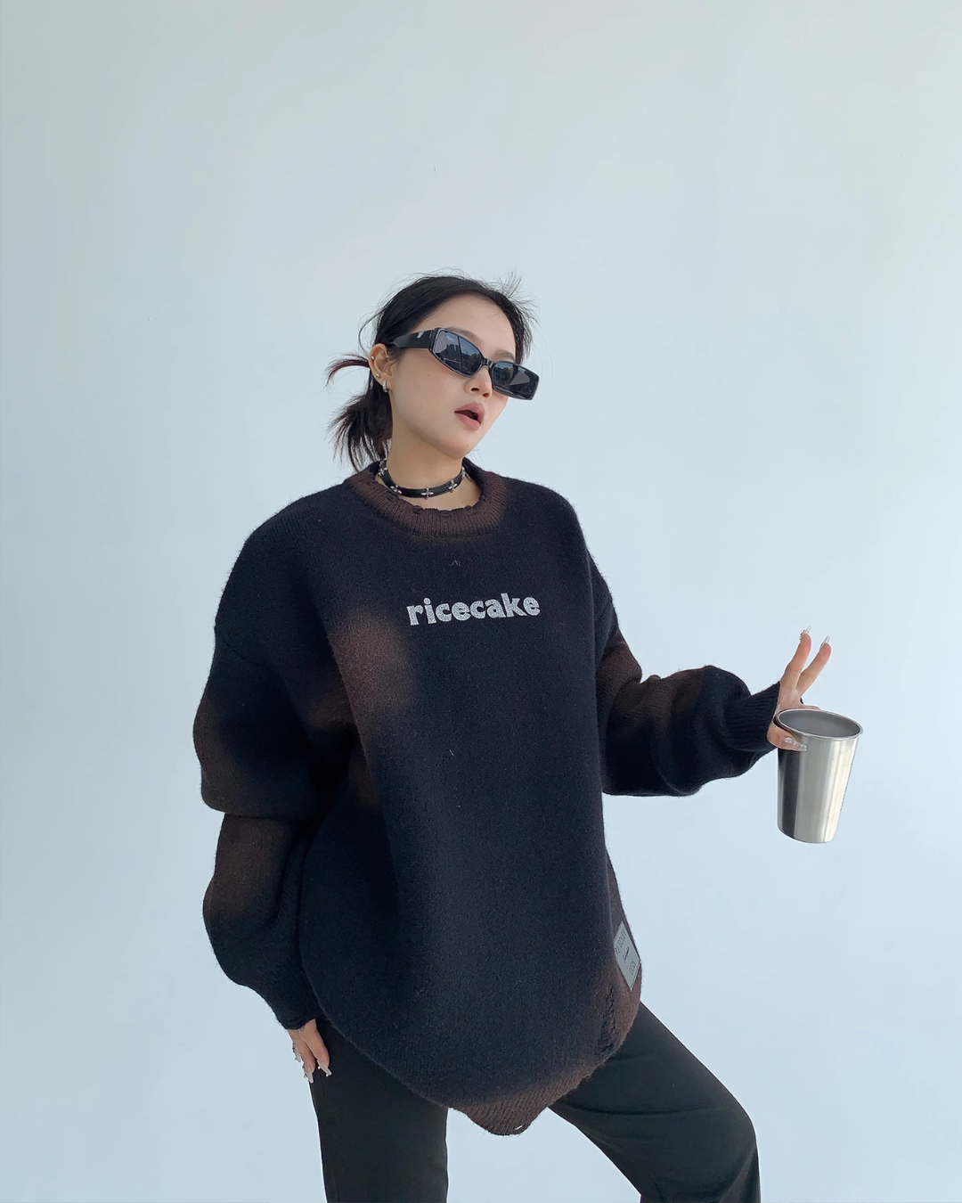 Vintage Pullover Tops YLS0611