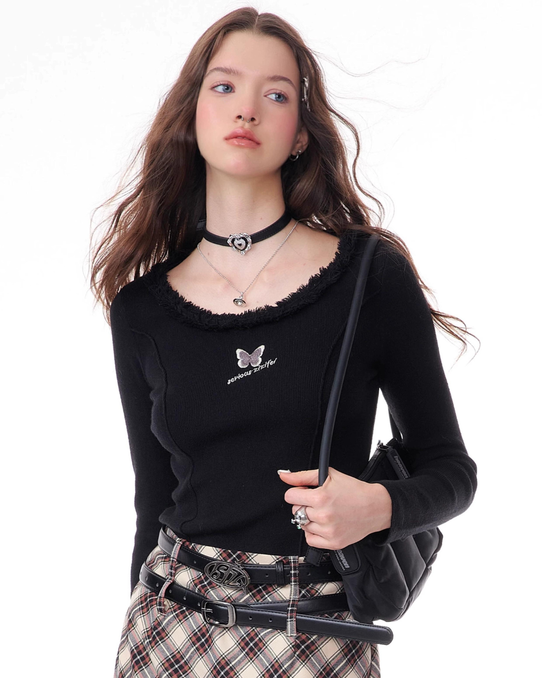 Butterfly Slim Fit Long Sleeve ZZF0347