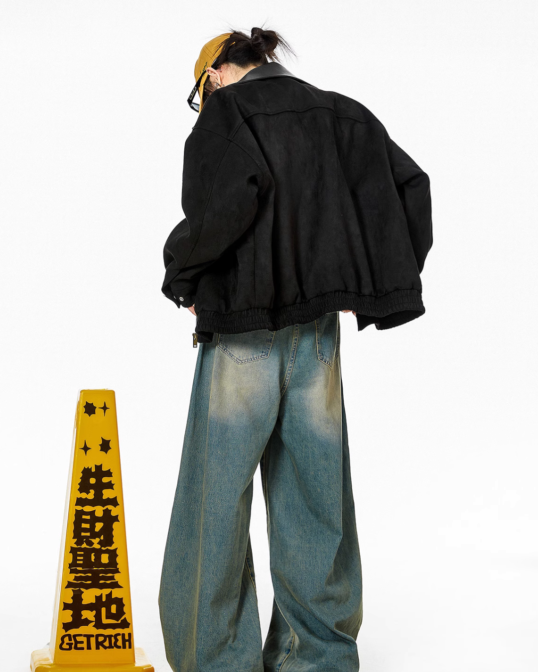 Contrast Color Pocket Jacket ICM0068